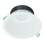 Philips LED Downlight Coreline DN142B Aluminium Wit 11W 1200lm 60D - 840 Koel Wit | Zaagmaat 155mm - IP20 - Wit Reflector