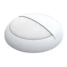 Noxion LED Bulkhead Pro V2 Wit 12/16/20W 2400lm - 830-840-865 CCT | 325mm - IP65 - Bewegings- en Lichtsensor + Ooglid Ring Wit