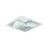 Philips LED Downlight LuxSpace Vierkant DN572B 20.9W 2600lm 80D - 830 Warm Wit | 214mm - Dimbaar - Aluminium Reflector - Power Over Ethernet